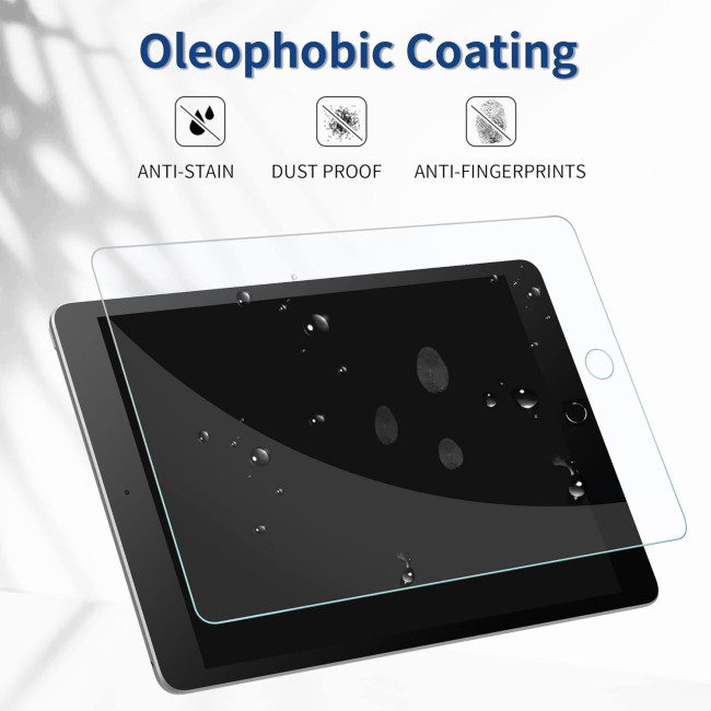 Чохол-клавіатура EasyAcc, сумісний з iPad 10.2 дюймів 9-го/8-го та 7-го поколінь із захисною плівкою, морський синій (2031)