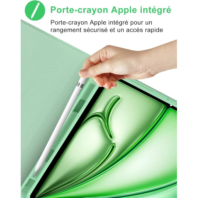 Чохол-клавіатура FOGARI для iPad Air 11 (M3 2025/M2 2024), світло-зелений (2141)