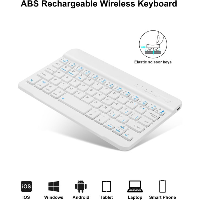 Чохол-клавіатура FOGARI для Samsung Galaxy Tab A9, синій (2154)