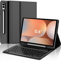 Чохол-клавіатура FOGARI для Samsung Galaxy Tab S10 Plus 12.4 дюйма, чорний (2130)
