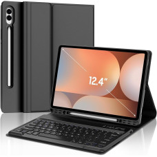 Чохол-клавіатура FOGARI для Samsung Galaxy Tab S10 Plus 12.4 дюйма, чорний (2130)
