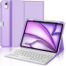 Чохол-клавіатура JADEMALL для iPad Air 11" M3 2025/M2 2024, світло-фіолетовий (3076) № 