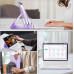 Чохол-клавіатура JADEMALL для iPad Air 11" M3 2025/M2 2024, світло-фіолетовий (3076) № 5