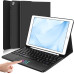 Чохол-клавіатура JADEMALL з тачпадом для iPad 9-го/8-го/7-го покоління 10,2 дюймів, чорна (3094) № 