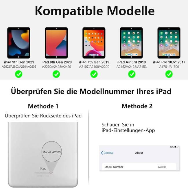 Чохол-клавіатура TQQ DEGW10.2PTJP для iPad 10.2, сірий (2122)