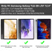 Чохол TQQ ESGWGFFGs7s8PTB1 для Samsung Galaxy Tab S7 FE S8 12.4 дюймів, з тримачем для ручки, чорний (2124) № 1