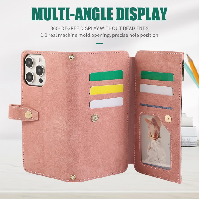 Чохол UEEBAI для iPhone 15 Pro Max 6.7 дюймів, рожеве золото (4098)