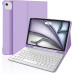 Чохол з клавіатурою WINCHKING для iPad Air 11 дюймів (M3/M2) 2025/2024, лавандовий (2152) № 