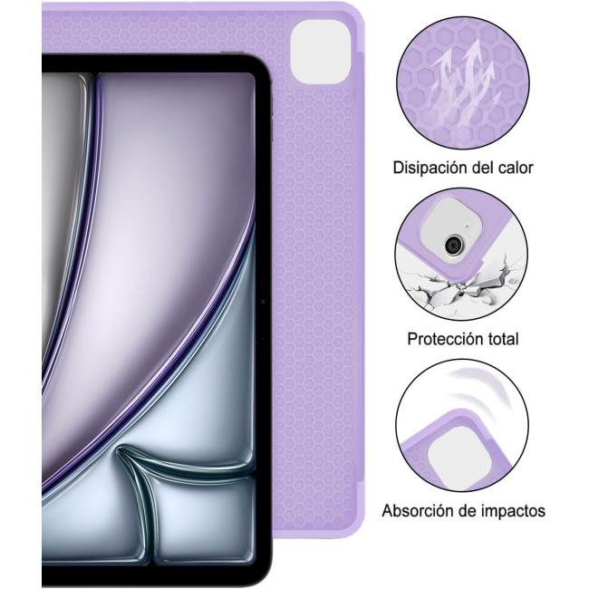 Чохол з клавіатурою WINCHKING для iPad Air 11 дюймів (M3/M2) 2025/2024, лавандовий (2152)