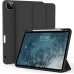 Чохол ZOYU для iPad Pro 11 дюймів 4-го/3-го/2-го покоління 2022/2021/2020 з тримачем для олівців, м'яка задня панель з ТПУ, чорний (2046) № 