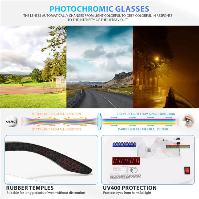 Дитячі фотохромні сонцезахисні окуляри Kapvoe K9028-PH (3116)