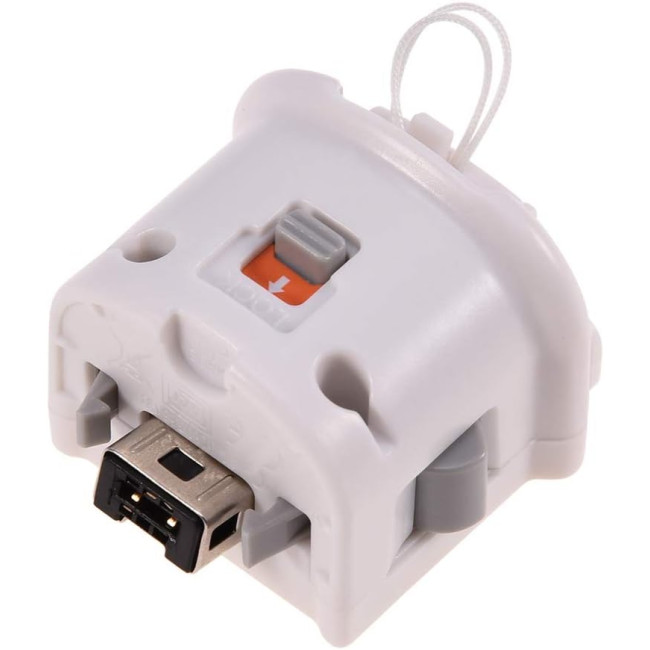 Для адаптера Wii Motion Plus, датчик-акселератор із силіконовим чохлом, білий (3200)