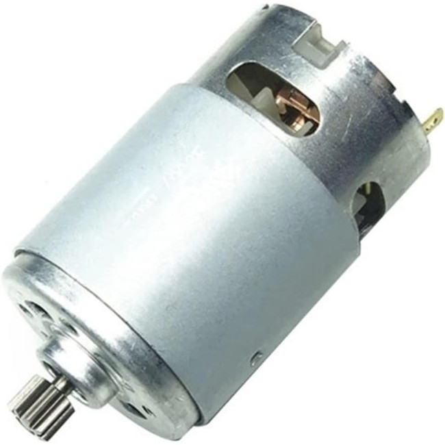 Двигун VORNEL GRS-550VC 18V 14 зубів 550 DC двигун дитячі іграшки для їзди, модуль двигуна їзда (2024)