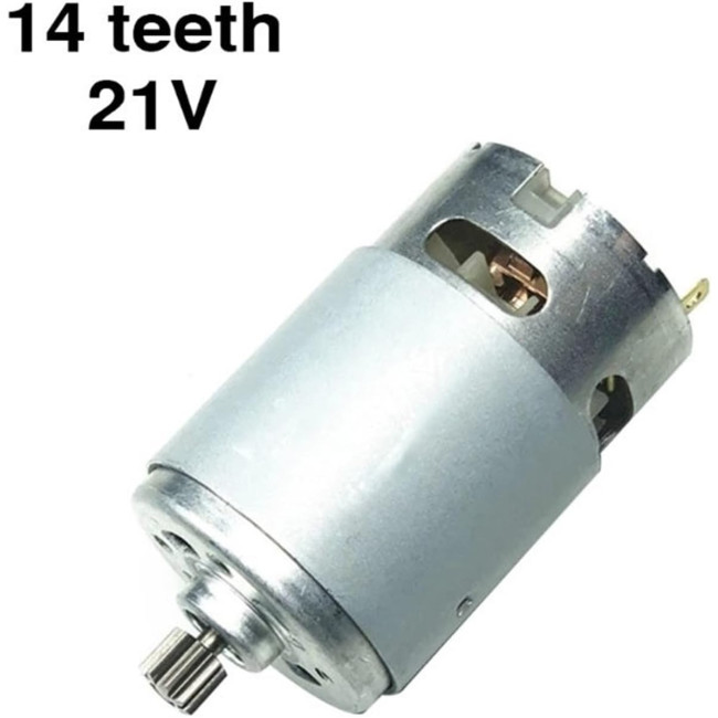 Двигун VORNEL GRS-550VC 18V 14 зубів 550 DC двигун дитячі іграшки для їзди, модуль двигуна їзда (2024)