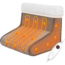 Електрична підставка для обігріву ніг Comfier, з функцією авто вимкнення, сіра (4181)