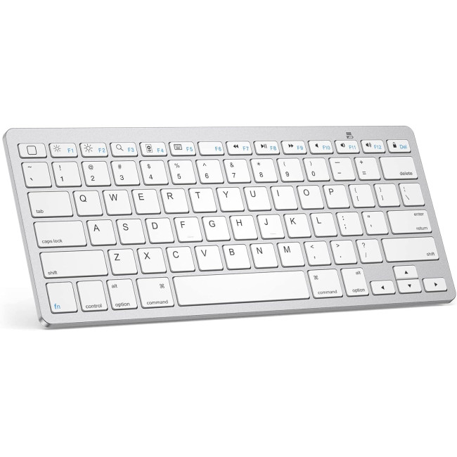 Emetok Bluetooth-клавіатура для iPad, срібляста (4191)