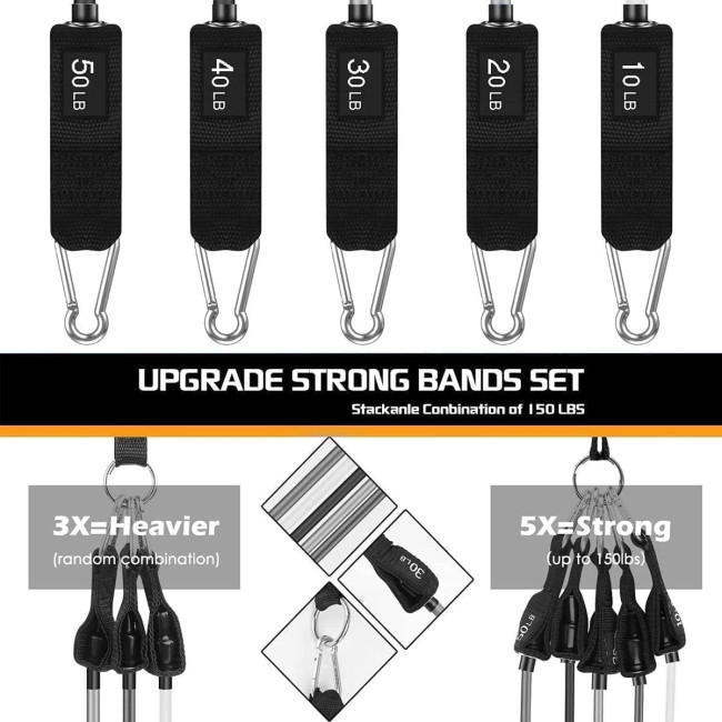 Еспандери VEICK для тренувань з ручками (3130)