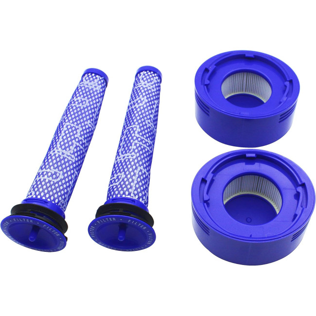 Фільтр KENSHIRE KV61 V7 V8, 4 шт., сумісний з HEPA-фільтрами Dyson V8 V8+ V7, запасні частини для фільтрів (0126)