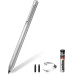 Hacey Стилус K2-C-Surface для Microsoft Surface Pro, з функцією відхилення долоні, 1024 рівні тиску, срібний (5081) № 