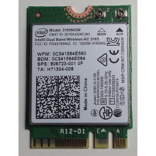 Intel Бездротовий адаптер WIRELESS-AC 3165 3165.NGWG, дводіапазонний, 1x1, AC+BT, M.2 (5029)