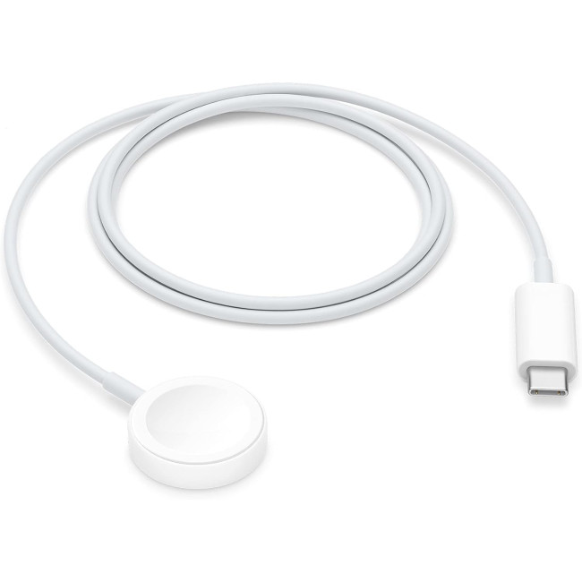 Кабель швидкої зарядки Apple Watch Magnetic Fast Charger-USB-C 1 м., білий (0170)