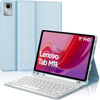 Клавіатура IVEOPPE для Lenovo Tab M11 11", небесно-блакитний (3104)