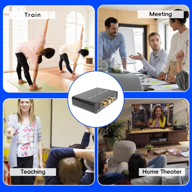 Конвертер OSCY HDMI ARC, цифро-аналоговий аудіоконвертер 192 кГц (3167)