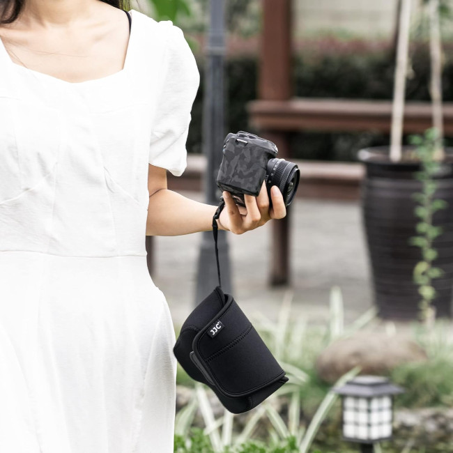 Легкий неопреновий чохол  JJC OC-C3BK для бездзеркальної камери Canon EOS R7 R10, чорний (4159)