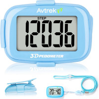 Міні-крокомір AVTREK 3D, синій (4129)