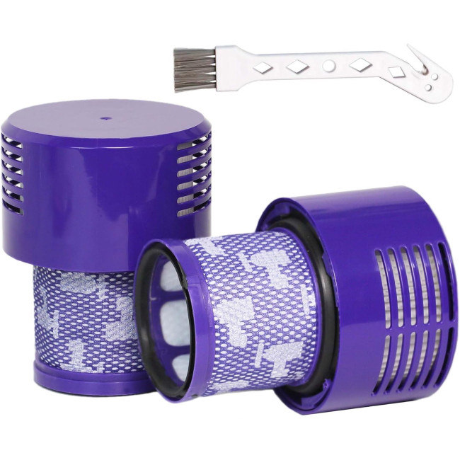 Набір Youshangding із 2 змінних фільтрів V10, сумісний з бездротовим пилососом Dyson V10, серією V10 Cyclone, V10 Animal, V10 Absolute (2074)