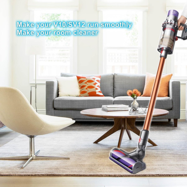 Набір Youshangding із 2 змінних фільтрів V10, сумісний з бездротовим пилососом Dyson V10, серією V10 Cyclone, V10 Animal, V10 Absolute (2074)