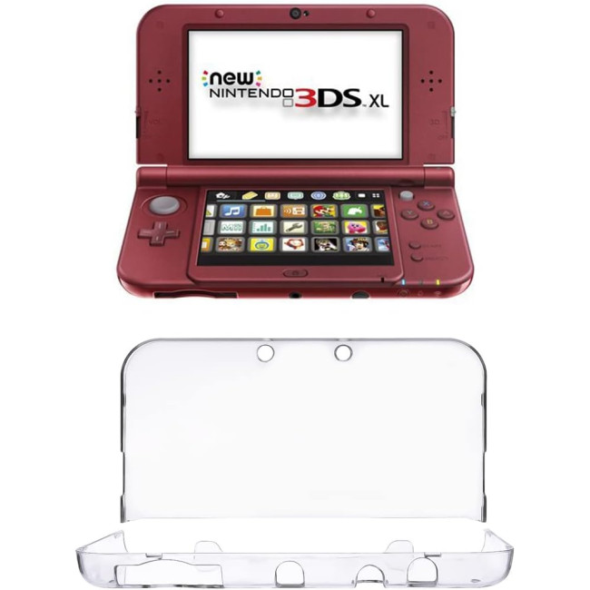 Чохол VSEER для 3DS XL - ультрапрозорий кришталевий захисний чохол-скін для нового Nintendo 3DS XL LL 2015 року, прозорий (0175)