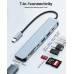 Oliveria багатопортовий адаптер USB C HUB з USB C на 4K HDMI, 7-в-1, 100 Вт (5027) № 5