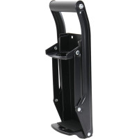 Подрібнювач банок HMF з відкривачкою для пляшок, чорний, 500 мл, пластик, настінний (0138)