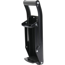 Подрібнювач банок HMF з відкривачкою для пляшок, чорний, 500 мл, пластик, настінний (0138)