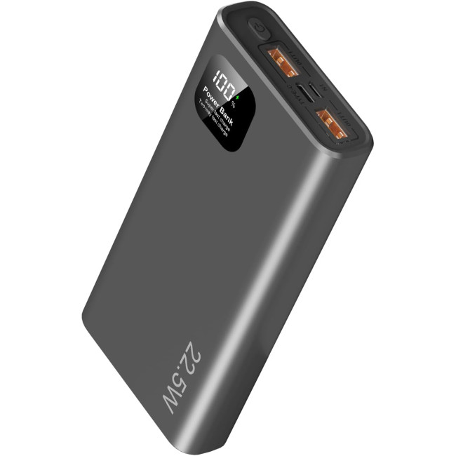 Портативний зарядний пристрій usiou 27000mAh M8-C 22.5W, чорний (4090)