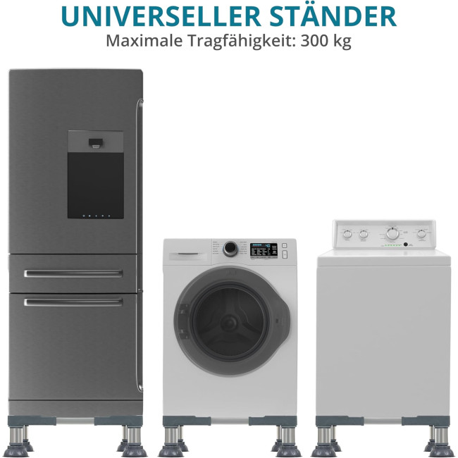 Регульована підставка для міні-холодильника та пральної машини Winter Shore HS-MFSTAND1 (3020)