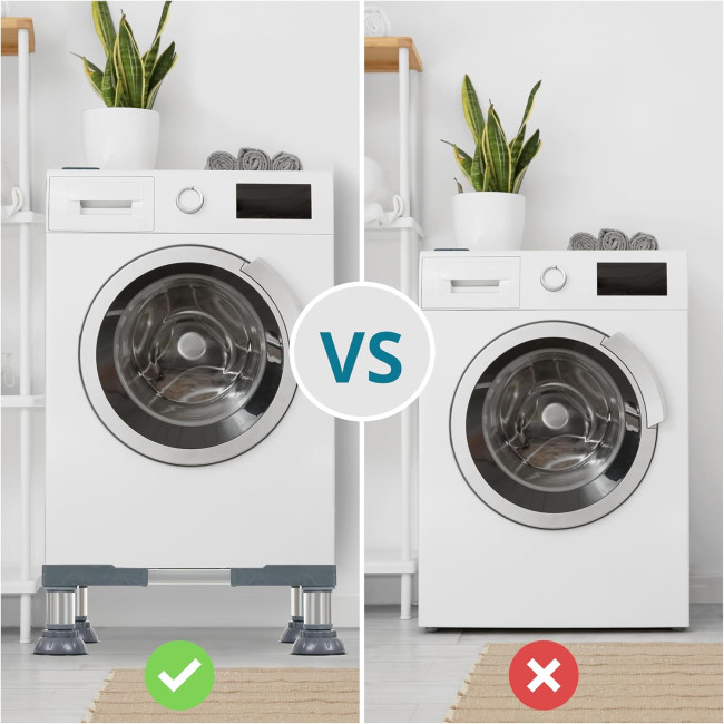 Регульована підставка для міні-холодильника та пральної машини Winter Shore HS-MFSTAND1 (3020)