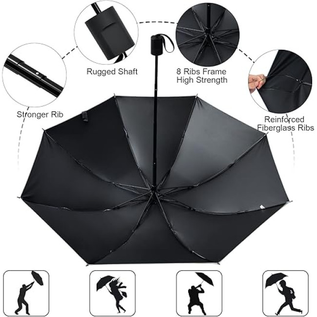 Складана парасолька Vicloon, слонова кістка біла (2160)