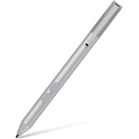 Tesha Перо для Surface, 1024 нажатий, резинка и щелчок правой кнопкой мыши, отклонение ладони, серебряный (5082)