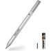 Tesha Перо для Surface, 1024 натисків, гумка та клацання правою кнопкою миші, відхилення долоні, срібний (5082) № 1