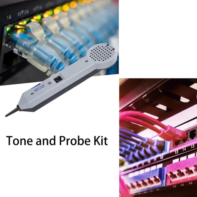 Тестер дротяного трасування CDIYTOOL 200EP з високою точністю, індуктивним підсилювачем та зондом, срий (0172)