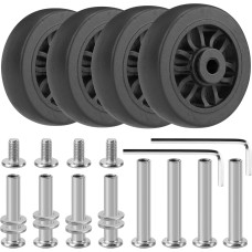 Універсальні безшумні колеса Vivikivi VK-C8 50 мм, для валізи (3048)