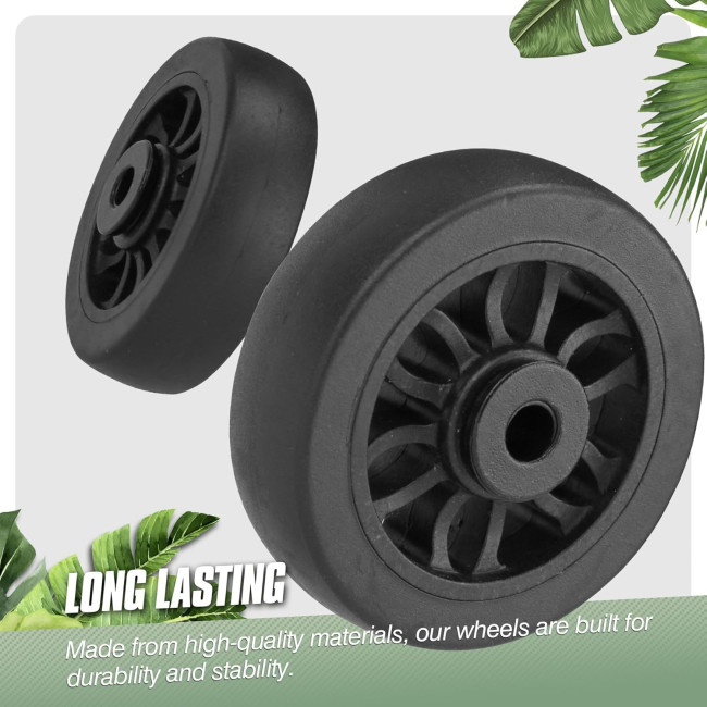 Універсальні безшумні колеса Vivikivi VK-C8 50 мм, для валізи (3048)