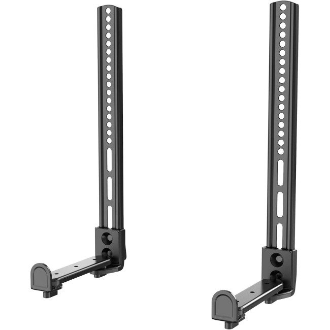 Універсальне кріплення WALI, регульований тримач для більшості телевізорів 23-65 дюймів Samsung, Bose, Sonos, LG, Vizio, чорний (2015)