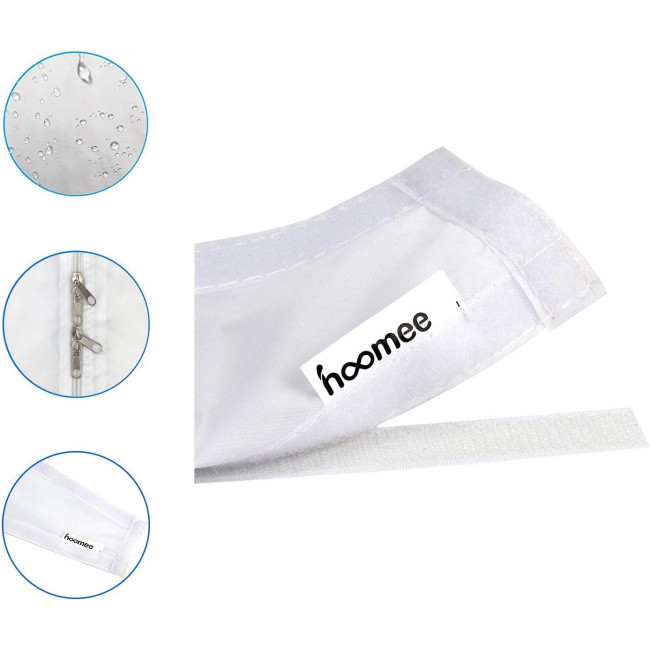 Універсальний ущільнювач HOOMEE AL003 для вікна 400 см. працює з мобільними кондиціонерами (0148)