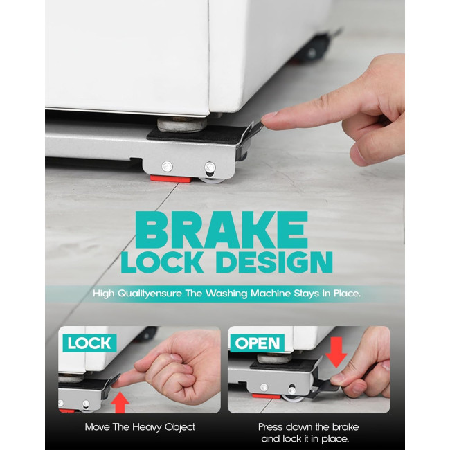 Візок FLYINGWING ARHD01 для побутової техніки,білий (3124)