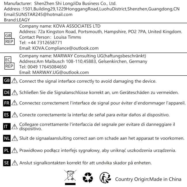 Зовнішня 6-канальна звукова карта LEAGY CM6206 USB 2.0 5.1 об'ємний звук, сумісний з Windows 10/8/7/XP, чорний (2085)