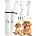Бездротовий набір для грумінгу собак Oneisall N12/YH-7700 4-в-1 з 2-швидкісними машинками для стрижки собак та котів білий (0007) № 