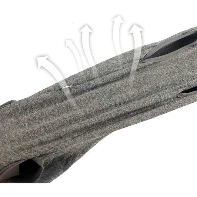 Костюм для відновлення собак Dotoner 2X-Large , черевна рана, післяопераційний жилет для домашніх тварин, сірий (2011)